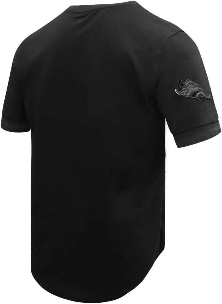 imagePro Standard Mens NFL Classic Cotton Short Sleeve TeeTriple Black