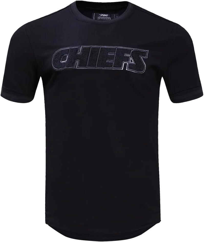 imagePro Standard Mens NFL Classic Cotton Short Sleeve TeeTriple Black
