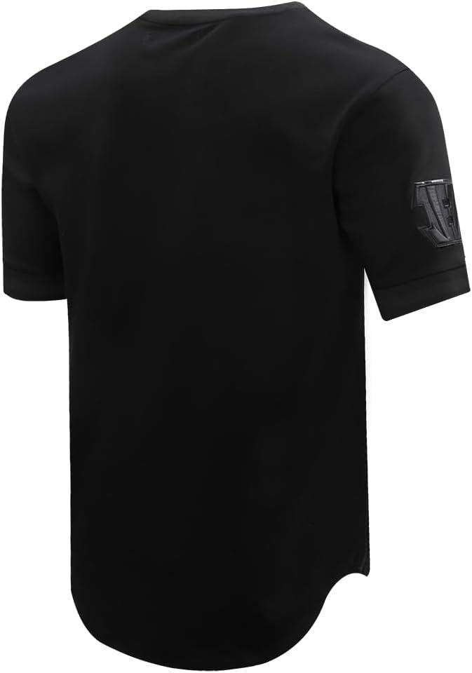 imagePro Standard Mens NFL Classic Cotton Short Sleeve TeeTriple Black