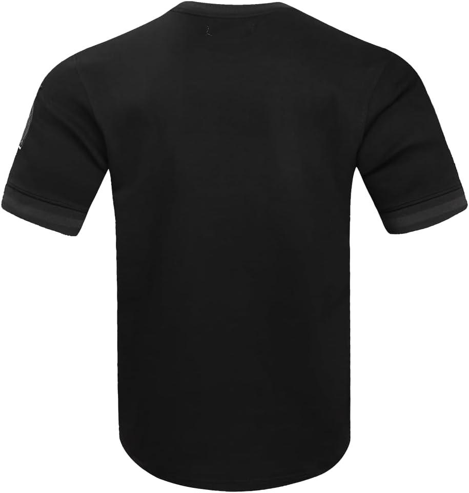 imagePro Standard Mens NFL Classic Cotton Short Sleeve TeeTriple Black