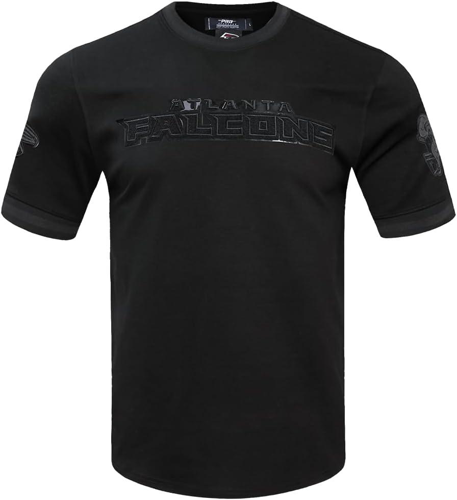 imagePro Standard Mens NFL Classic Cotton Short Sleeve TeeTriple Black