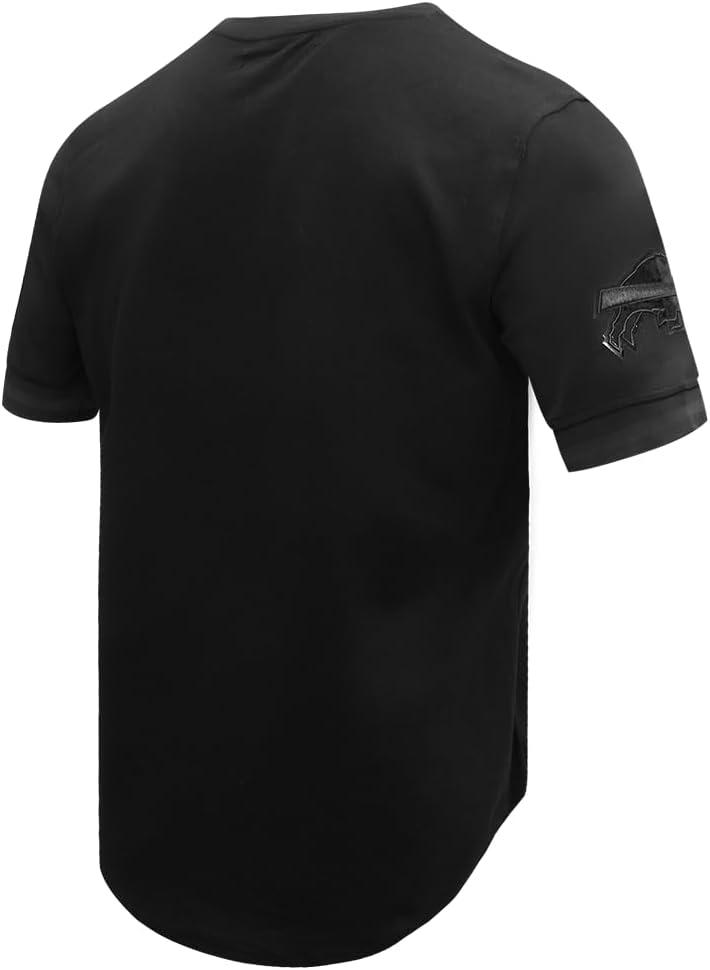imagePro Standard Mens NFL Classic Cotton Short Sleeve TeeTriple Black