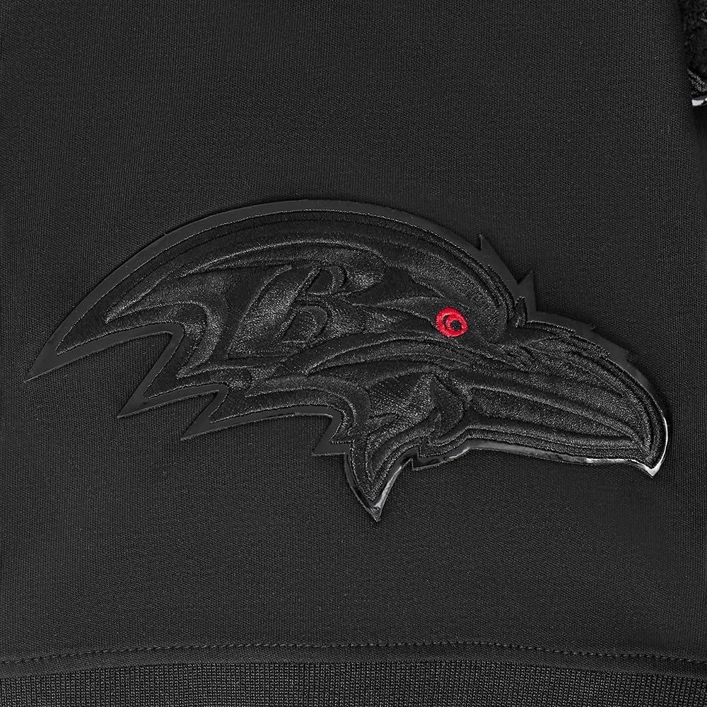 imagePro Standard Mens NFL Classic Cotton Short Sleeve TeeTriple Black