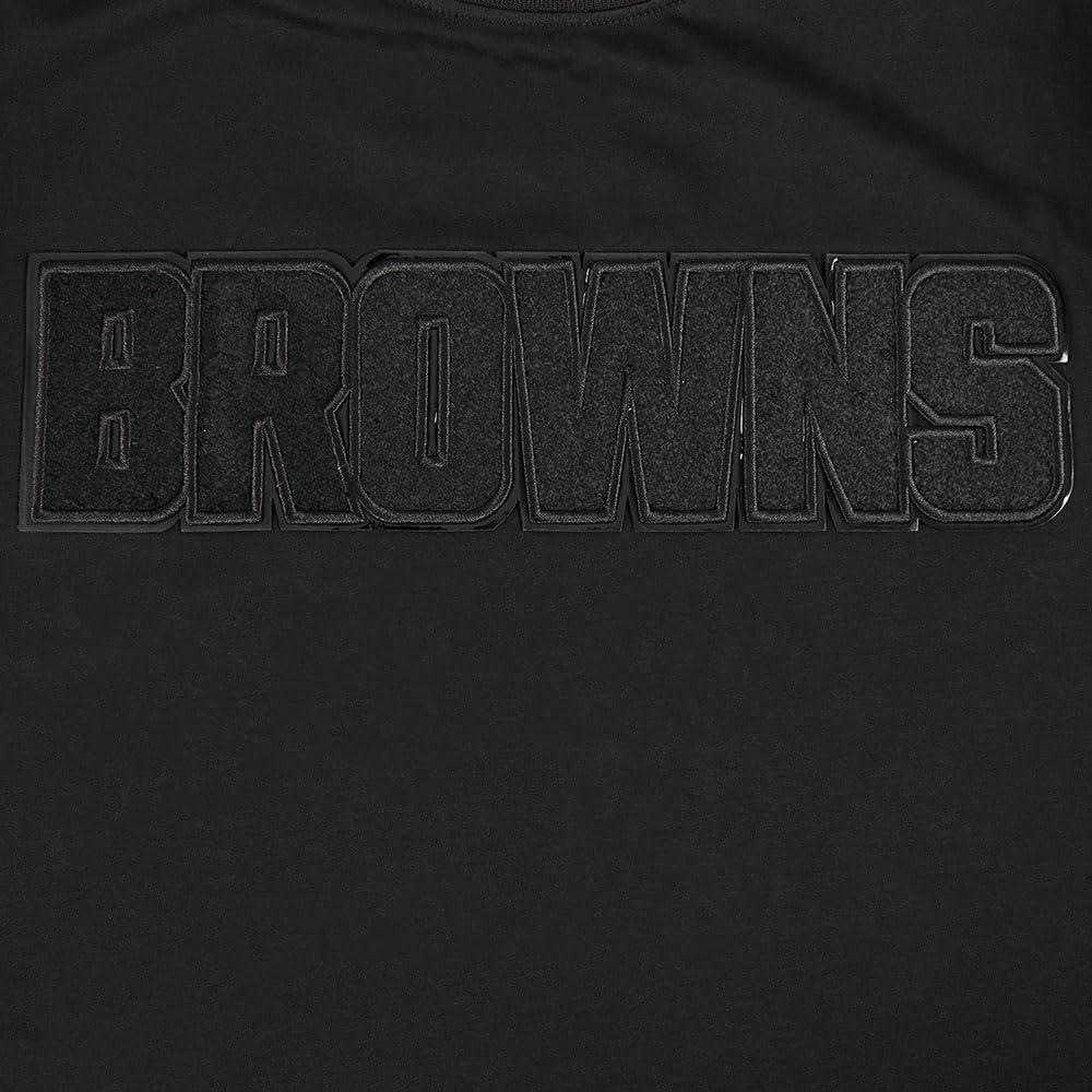imagePro Standard Mens NFL Classic Cotton Short Sleeve TeeTriple Black