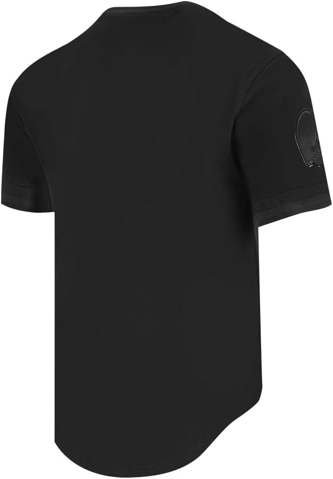 imagePro Standard Mens NFL Classic Cotton Short Sleeve TeeTriple Black