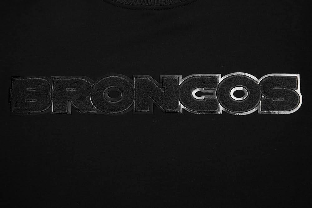 imagePro Standard Mens NFL Classic Cotton Short Sleeve TeeTriple Black