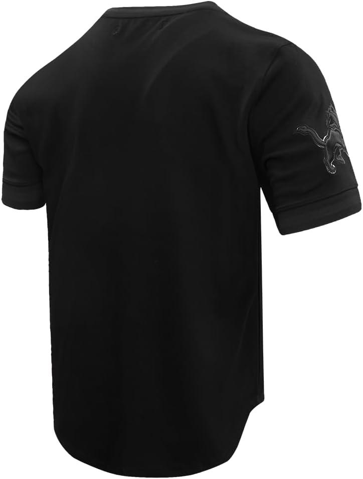 imagePro Standard Mens NFL Classic Cotton Short Sleeve TeeTriple Black
