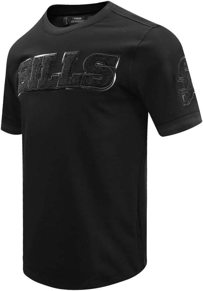 imagePro Standard Mens NFL Classic Cotton Short Sleeve TeeTriple Black