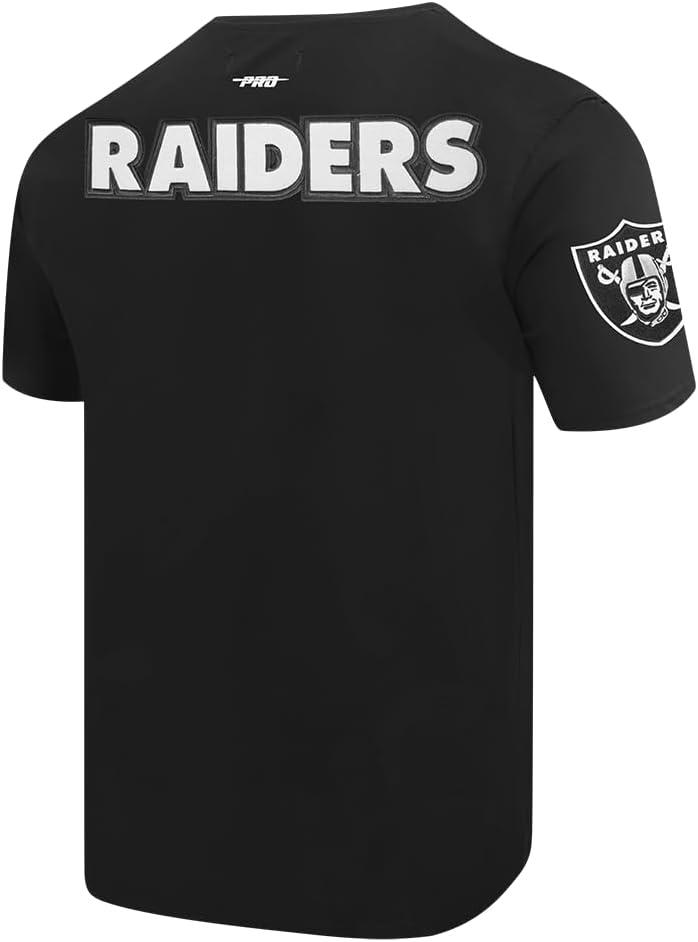 imagePro Standard Mens NFL Las Vegas Raiders City Ransom Short Sleeve Tee Black L