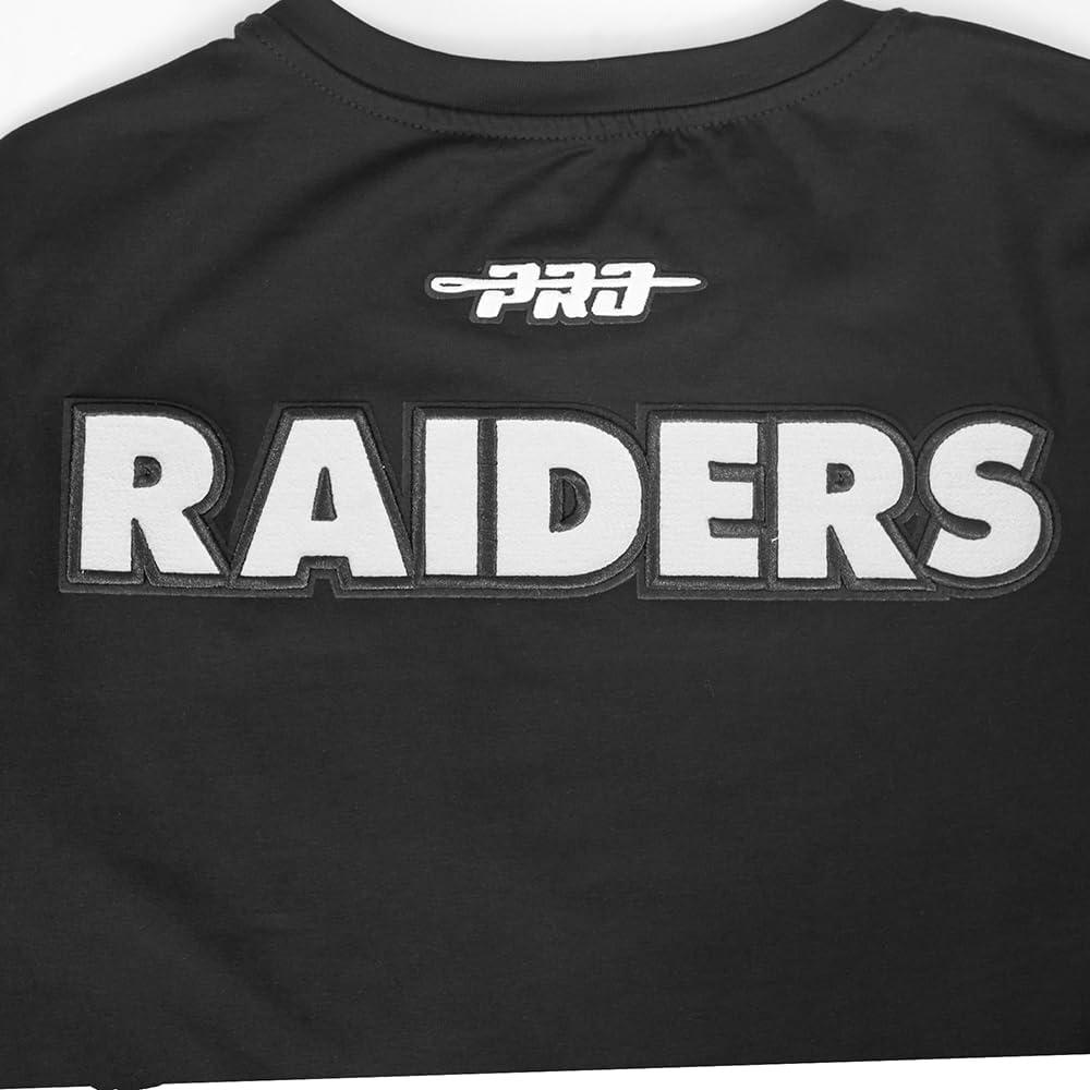 imagePro Standard Mens NFL Las Vegas Raiders City Ransom Short Sleeve Tee Black L