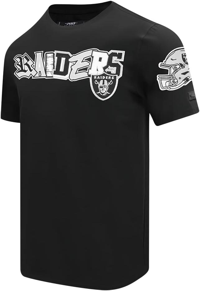 imagePro Standard Mens NFL Las Vegas Raiders City Ransom Short Sleeve Tee Black L