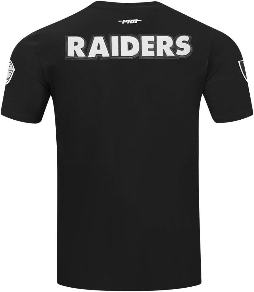 imagePro Standard Mens NFL Las Vegas Raiders City Ransom Short Sleeve Tee Black L
