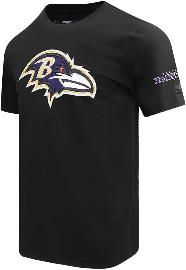 imagePro Standard Mens NFL Mashup Cotton Single Short Sleeve TeeBlack