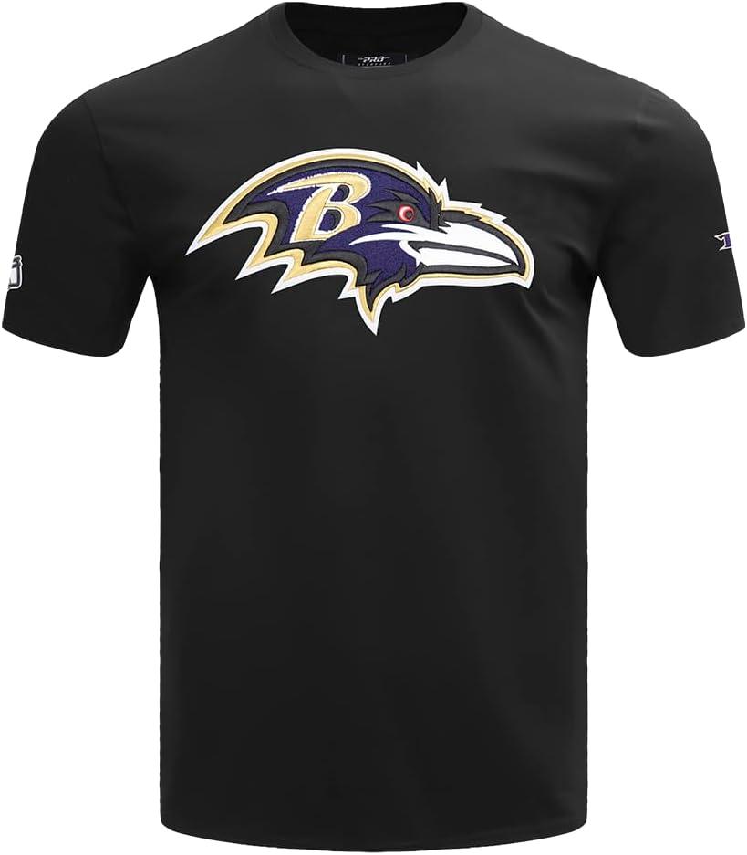 imagePro Standard Mens NFL Mashup Cotton Single Short Sleeve TeeBlack