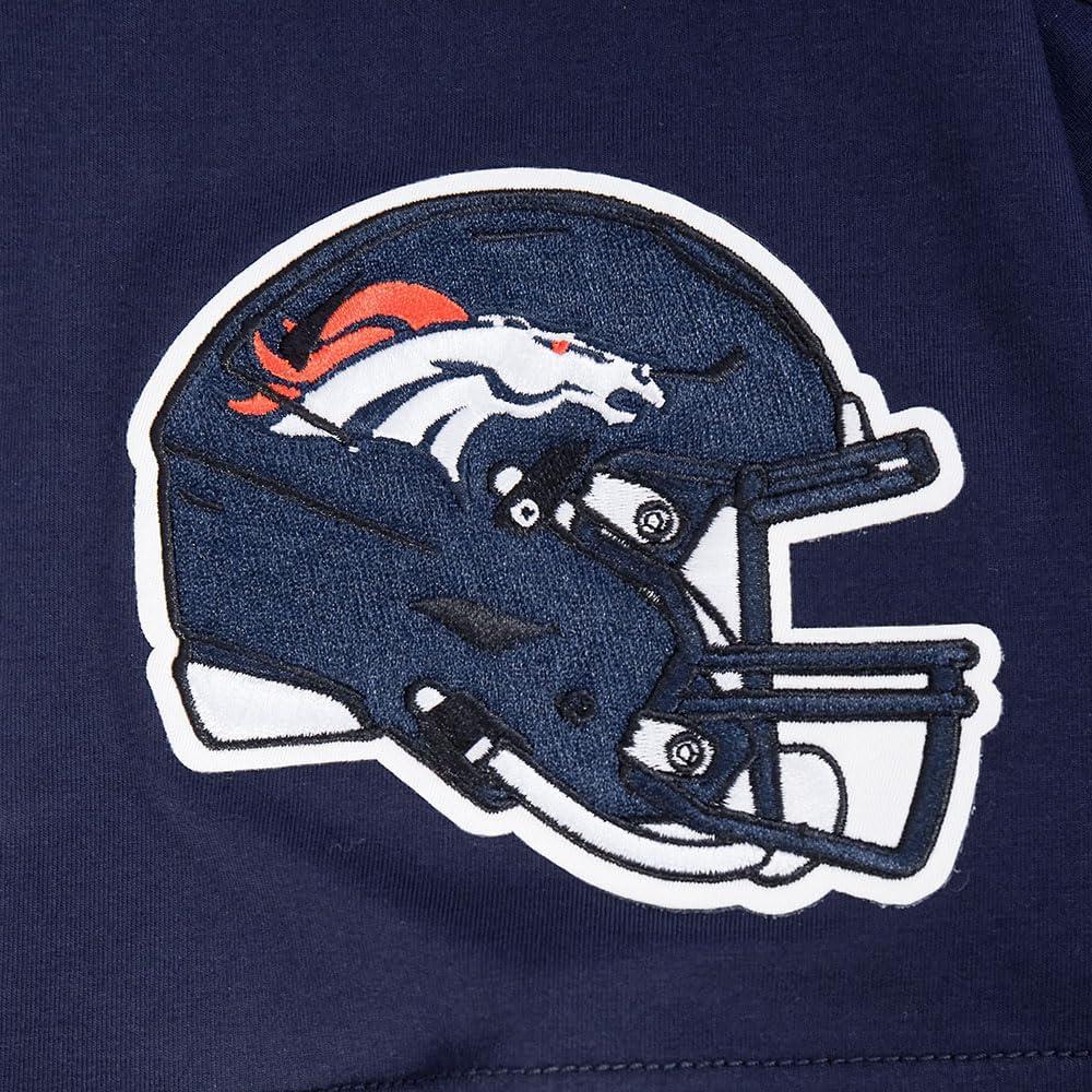 imagePro Standard Mens NFL Mashup Cotton Single Short Sleeve TeeMidnight Navy