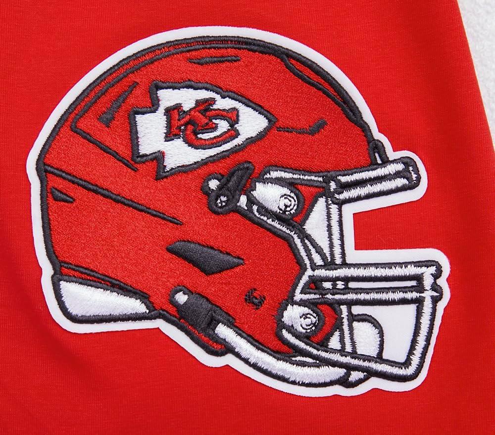 imagePro Standard Mens NFL Mashup Cotton Single Short Sleeve TeeRed