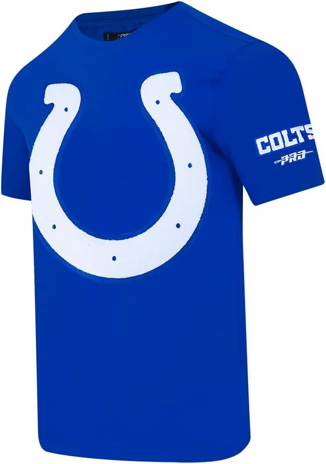imagePro Standard Mens NFL Mashup Cotton Single Short Sleeve TeeRoyal Blue