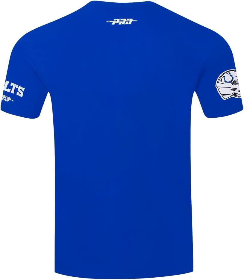 imagePro Standard Mens NFL Mashup Cotton Single Short Sleeve TeeRoyal Blue