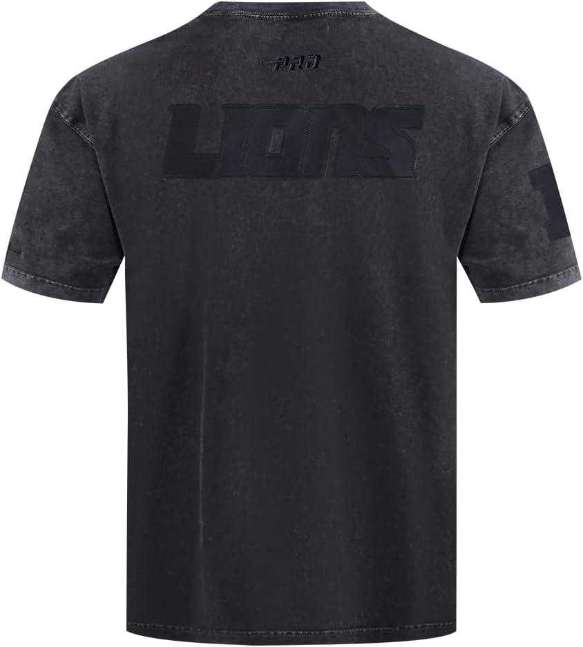 imagePro Standard Mens NFL Washed Vanguard Short Sleeve TeeWashed Black