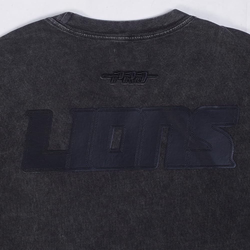 imagePro Standard Mens NFL Washed Vanguard Short Sleeve TeeWashed Black