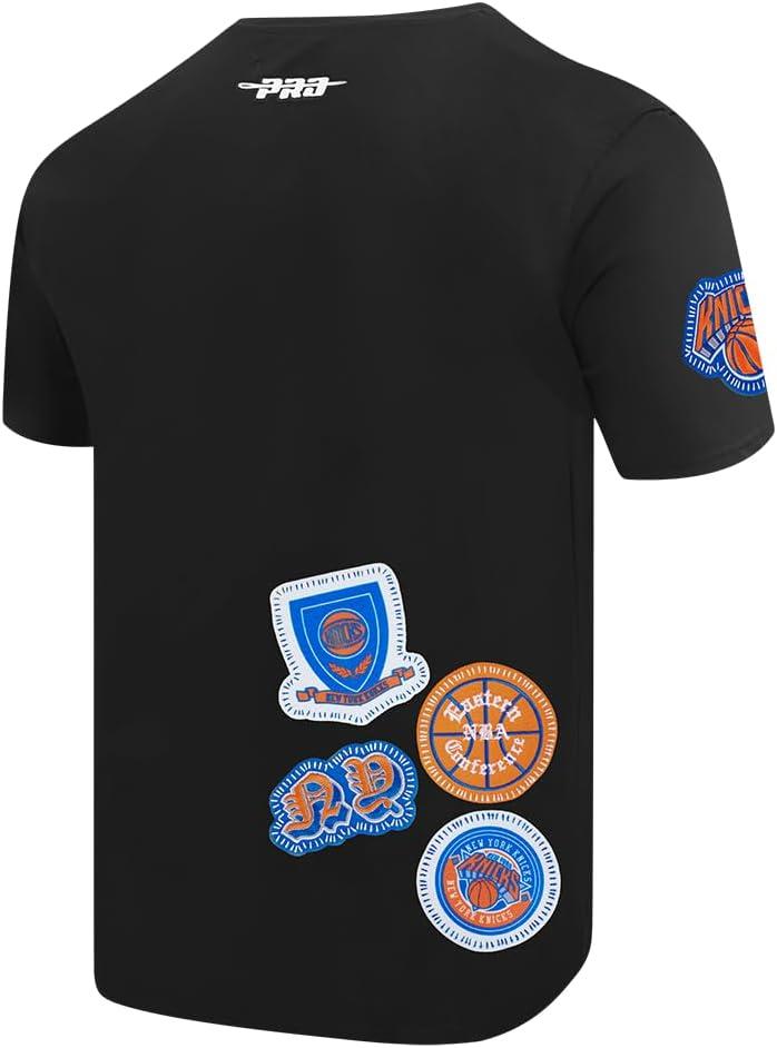 imagePro Standard NBA Mens Mens NBA DIY Pick Stitch Cotton Short Sleeve TeeBlack