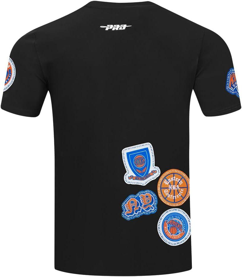 imagePro Standard NBA Mens Mens NBA DIY Pick Stitch Cotton Short Sleeve TeeBlack