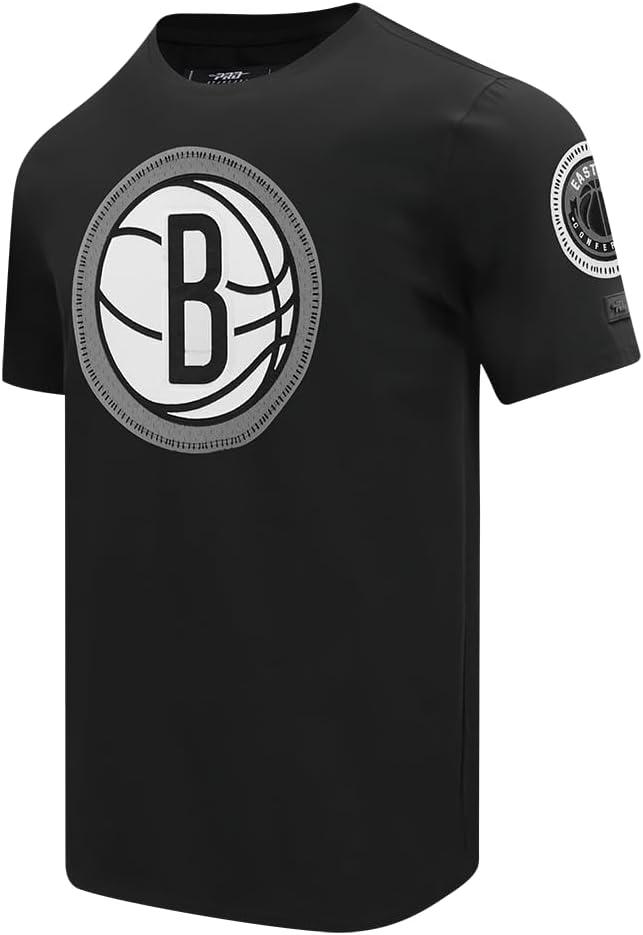 imagePro Standard NBA Mens Mens NBA DIY Pick Stitch Cotton Short Sleeve TeeBlack