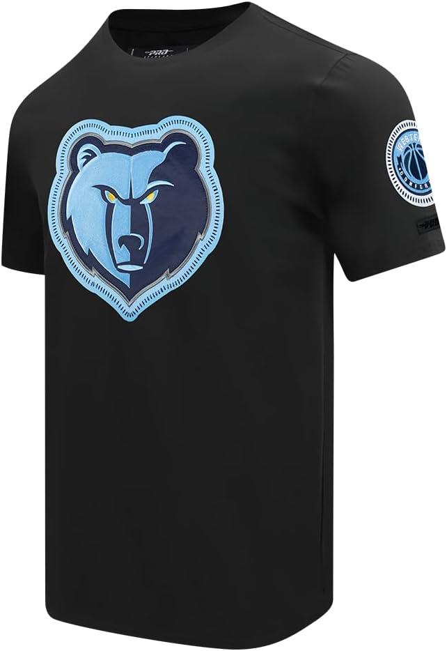imagePro Standard NBA Mens Mens NBA DIY Pick Stitch Cotton Short Sleeve TeeBlack