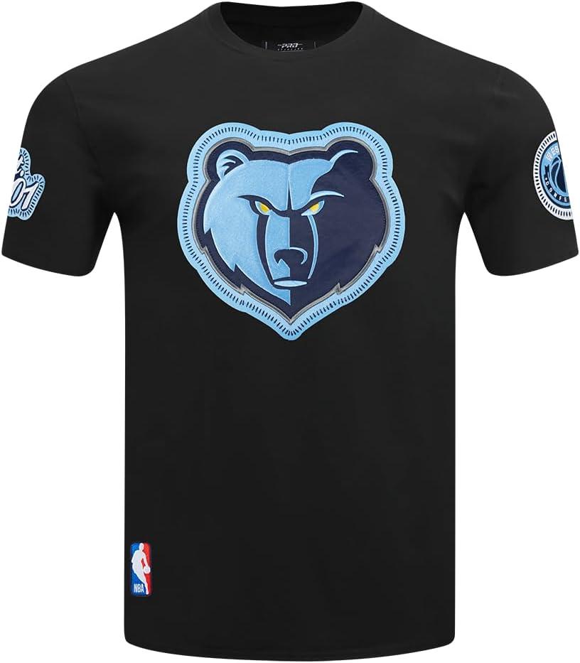 imagePro Standard NBA Mens Mens NBA DIY Pick Stitch Cotton Short Sleeve TeeBlack