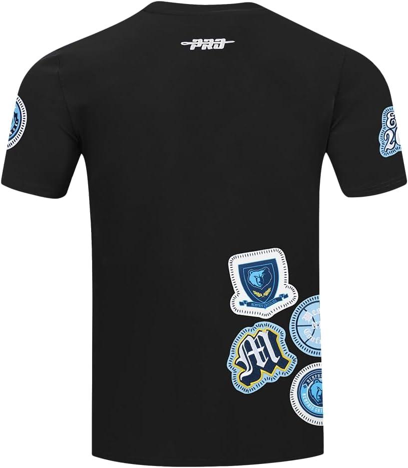 imagePro Standard NBA Mens Mens NBA DIY Pick Stitch Cotton Short Sleeve TeeBlack