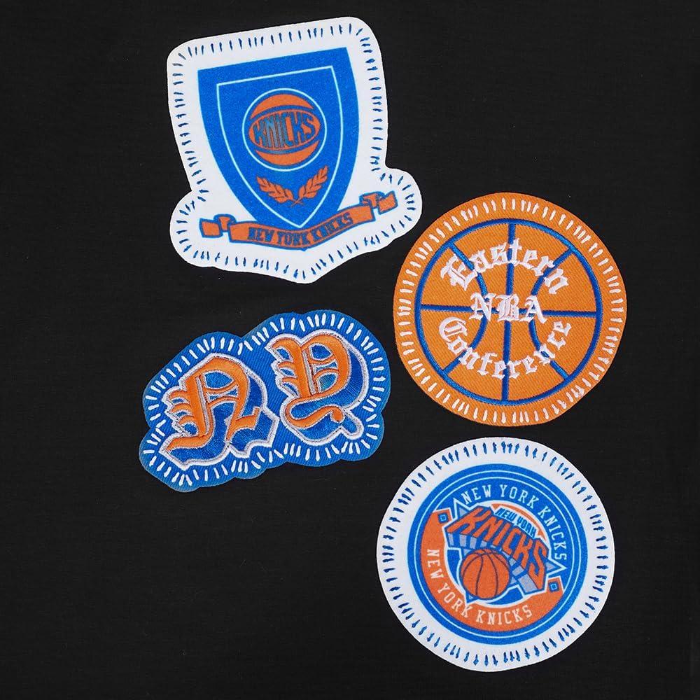 imagePro Standard NBA Mens Mens NBA DIY Pick Stitch Cotton Short Sleeve TeeBlack