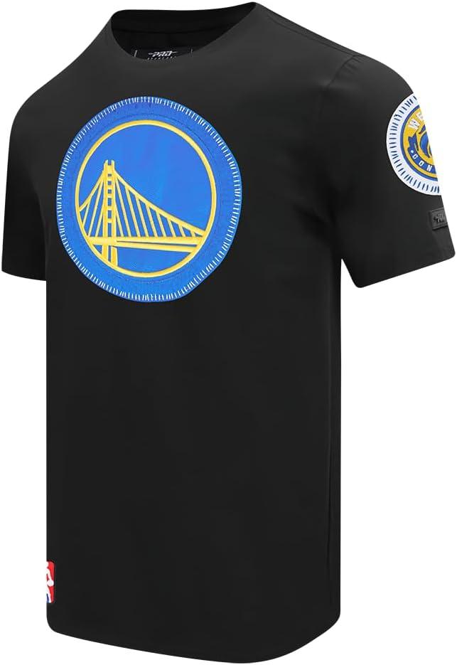 imagePro Standard NBA Mens Mens NBA DIY Pick Stitch Cotton Short Sleeve TeeBlack