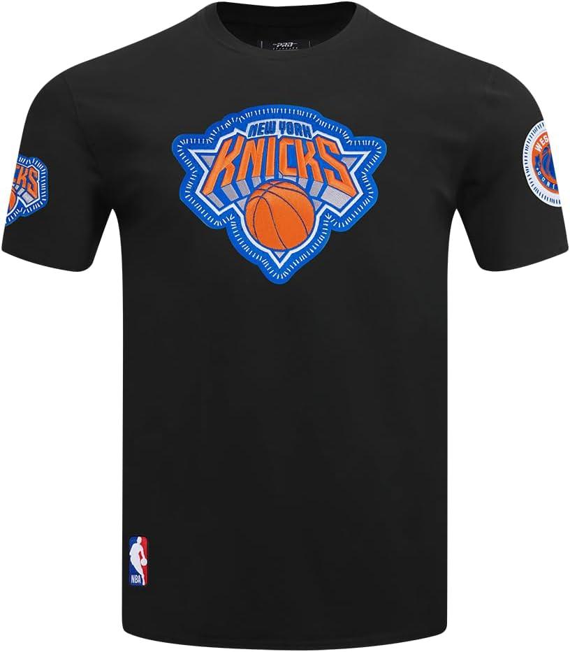 imagePro Standard NBA Mens Mens NBA DIY Pick Stitch Cotton Short Sleeve TeeBlack