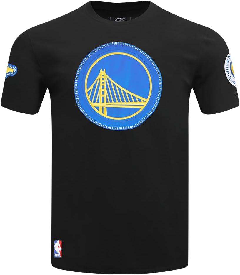 imagePro Standard NBA Mens Mens NBA DIY Pick Stitch Cotton Short Sleeve TeeBlack