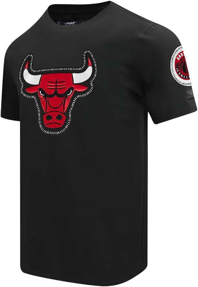 imagePro Standard NBA Mens Mens NBA DIY Pick Stitch Cotton Short Sleeve TeeBlack