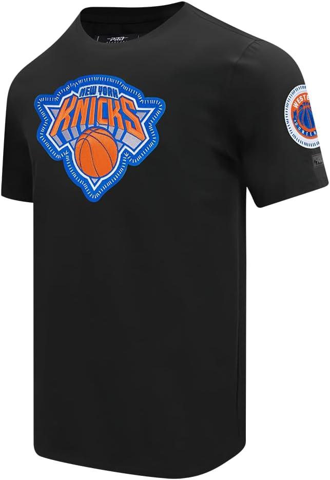 imagePro Standard NBA Mens Mens NBA DIY Pick Stitch Cotton Short Sleeve TeeBlack