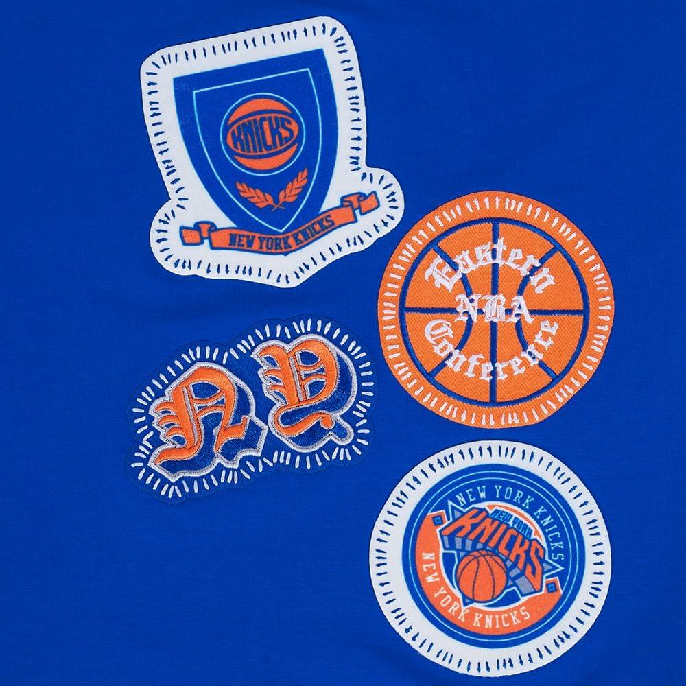 imagePro Standard NBA Mens Mens NBA DIY Pick Stitch Cotton Short Sleeve TeeRoyal Blue