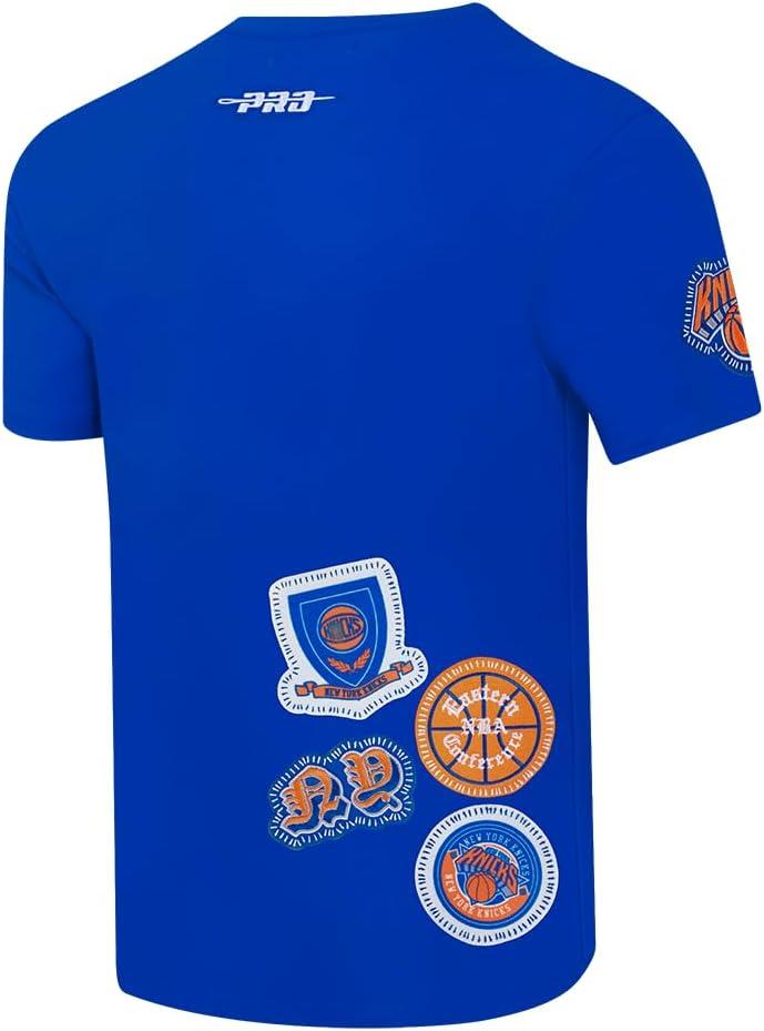 imagePro Standard NBA Mens Mens NBA DIY Pick Stitch Cotton Short Sleeve TeeRoyal Blue
