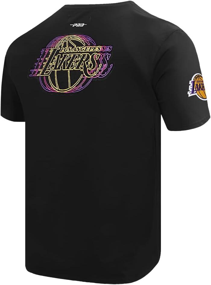 imagePro Standard NBA Mens Mens NBA Echo Logo Cotton Short Sleeve TeeBlack
