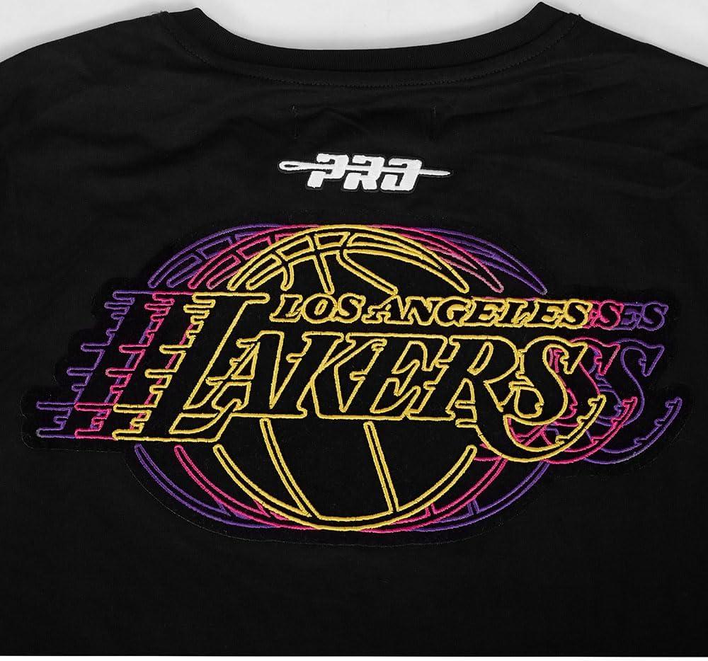 imagePro Standard NBA Mens Mens NBA Echo Logo Cotton Short Sleeve TeeBlack