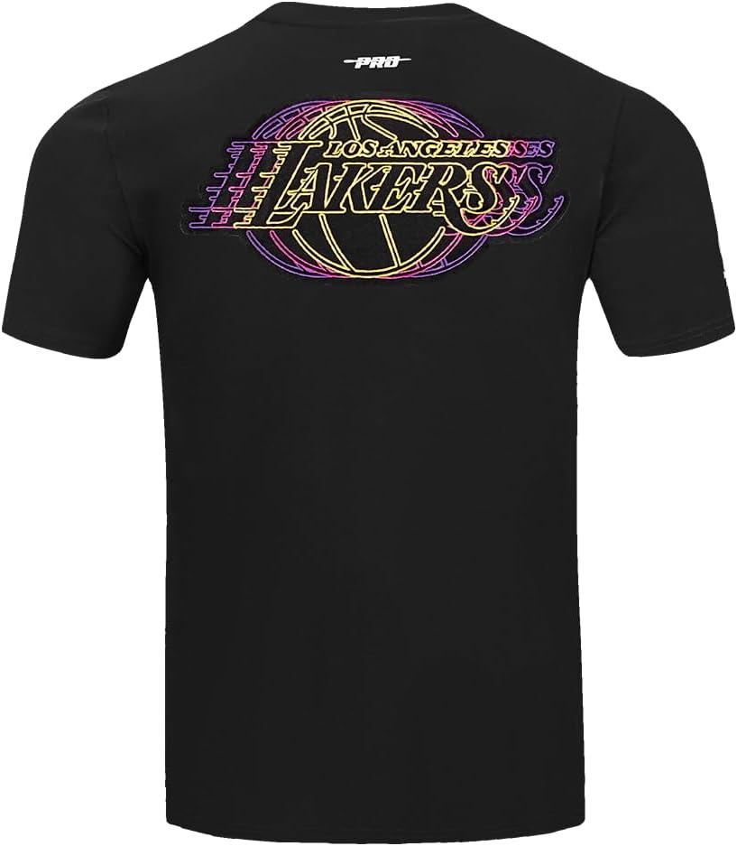 imagePro Standard NBA Mens Mens NBA Echo Logo Cotton Short Sleeve TeeBlack