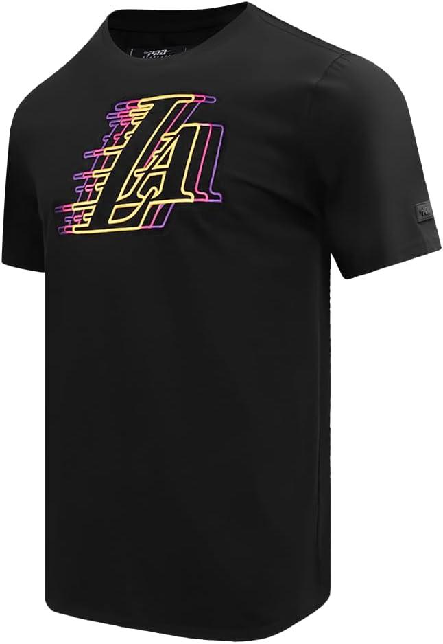 imagePro Standard NBA Mens Mens NBA Echo Logo Cotton Short Sleeve TeeBlack