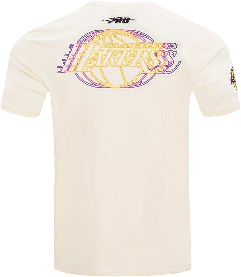 imagePro Standard NBA Mens Mens NBA Echo Logo Cotton Short Sleeve TeeEggshell