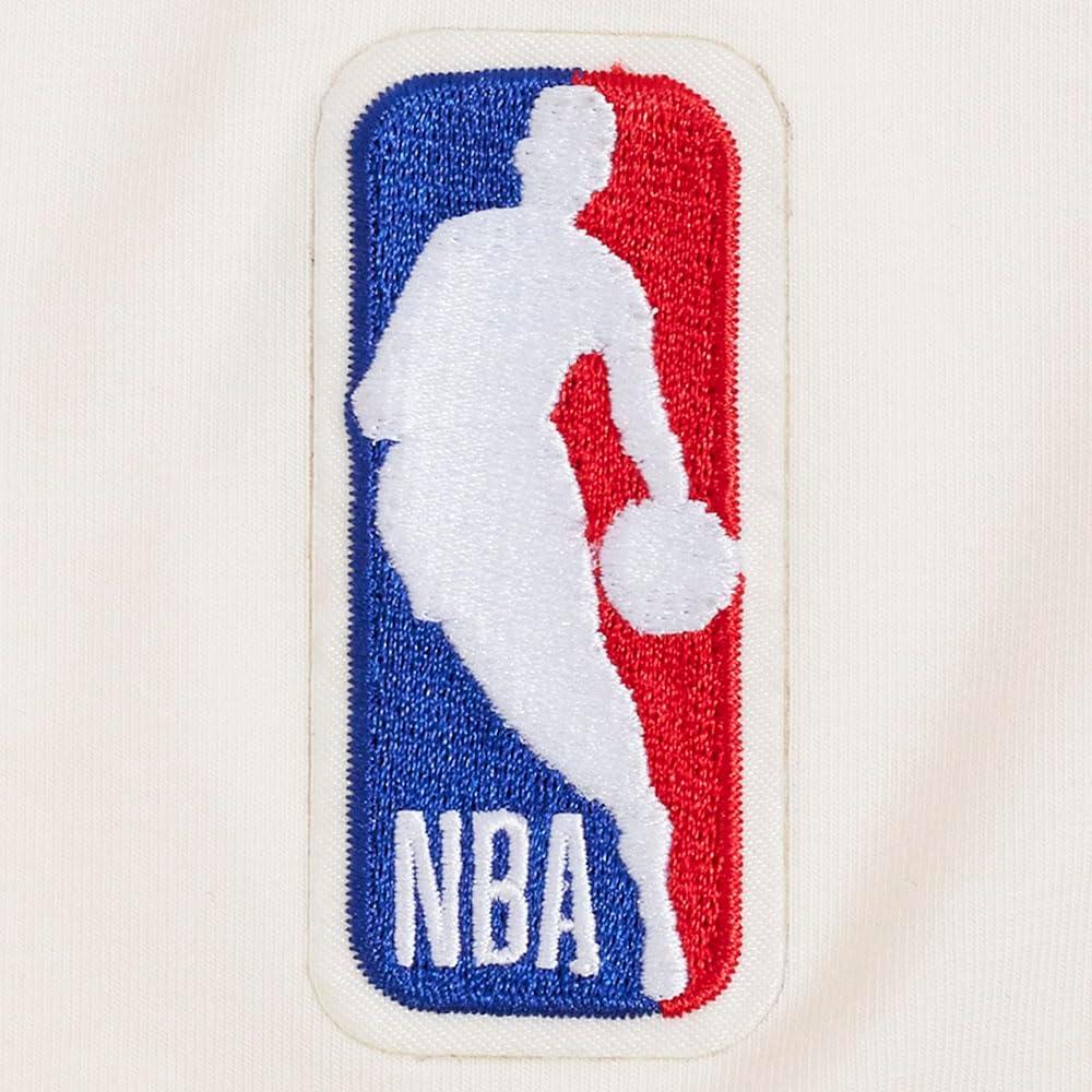 imagePro Standard NBA Mens Mens NBA Echo Logo Cotton Short Sleeve TeeEggshell