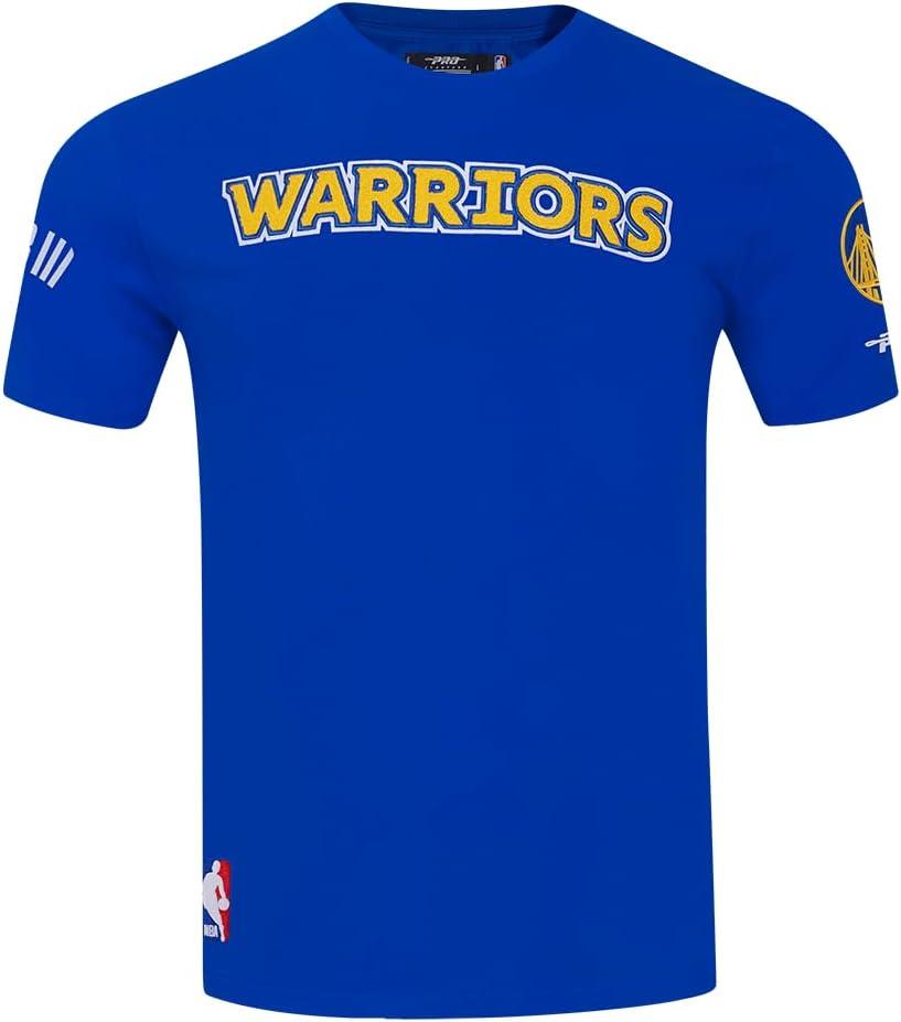 imagePro Standard NBA Mens Mens NBA Golden State Warriors Classic Player Cotton Short Sleeve TeeRoyal Blue
