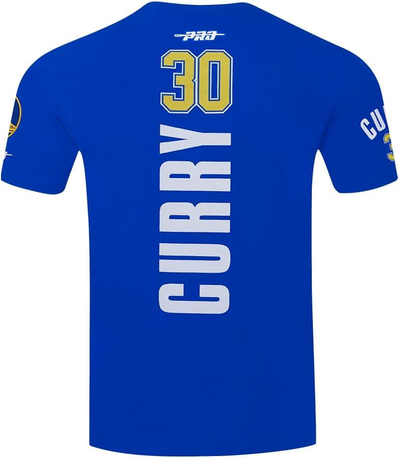 imagePro Standard NBA Mens Mens NBA Golden State Warriors Classic Player Cotton Short Sleeve TeeRoyal Blue