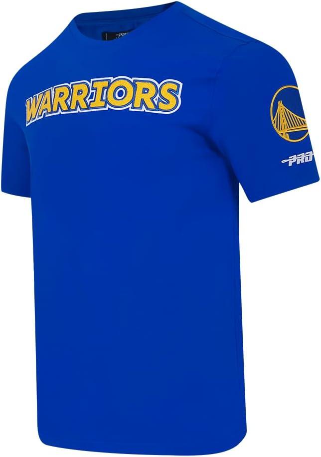 imagePro Standard NBA Mens Mens NBA Golden State Warriors Classic Player Cotton Short Sleeve TeeRoyal Blue