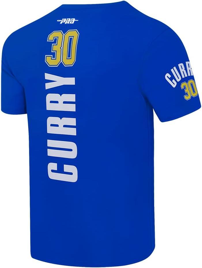 imagePro Standard NBA Mens Mens NBA Golden State Warriors Classic Player Cotton Short Sleeve TeeRoyal Blue