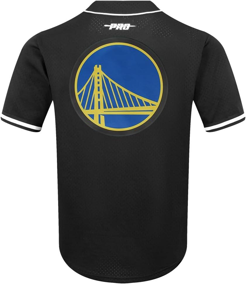 imagePro Standard NBA Mens Mens NBA Golden State Warriors Classic Player Mesh Down TopBlack