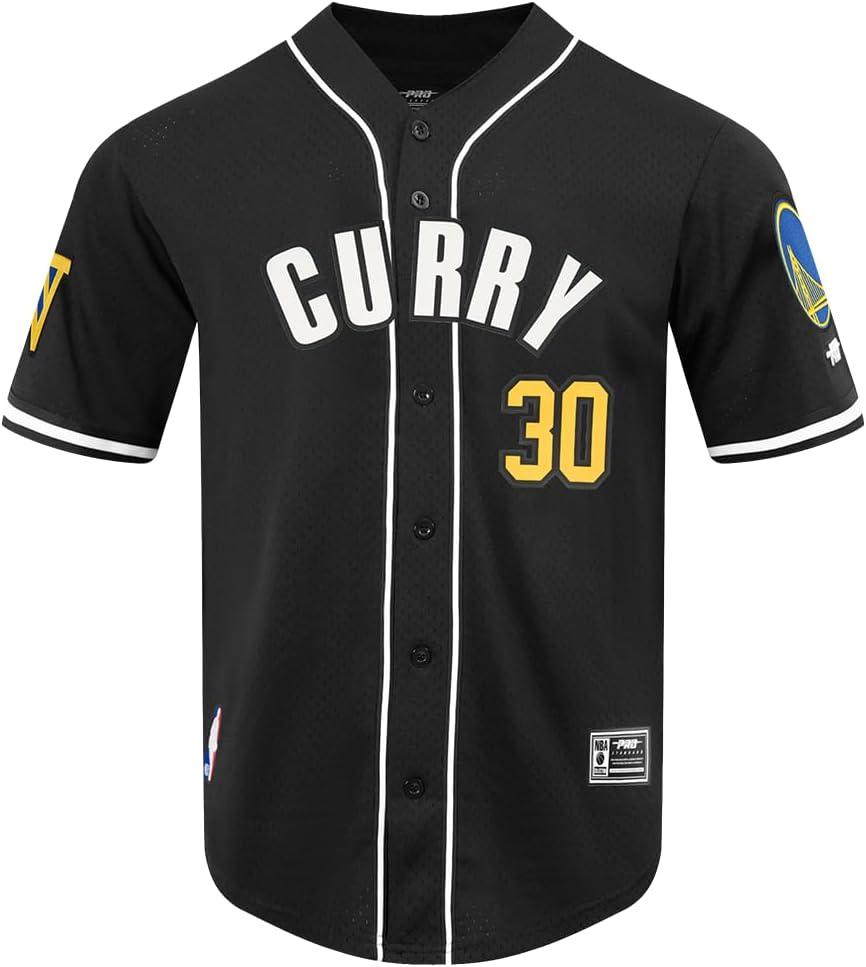 imagePro Standard NBA Mens Mens NBA Golden State Warriors Classic Player Mesh Down TopBlack